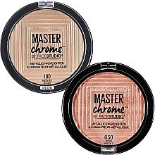 Face Highlighter - Maybelline Face Studio Master Chrome Metallic Highlighter — photo N4