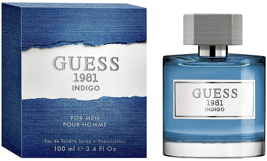 Guess 1981 Indigo For Men - Eau de Toilette — photo N3