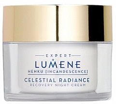 Fragrances, Perfumes, Cosmetics Recovery Night Cream - Lumene Hehku Celestial Radiance Resovery Night Cream