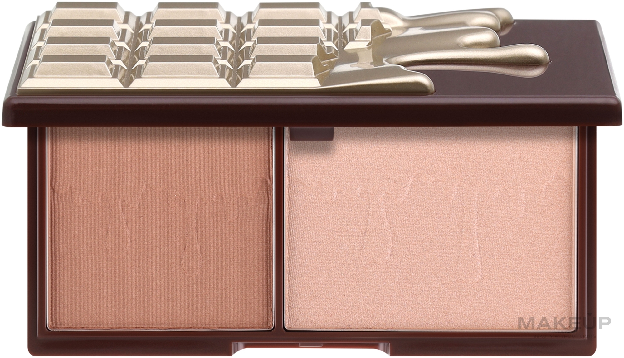 GIFT! Face Contouring Palette - I Heart Revolution Palette — photo Bronze and Glow