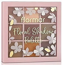 Fragrances, Perfumes, Cosmetics Eyeshadow Palette - Flormar Floral Shadow Palette