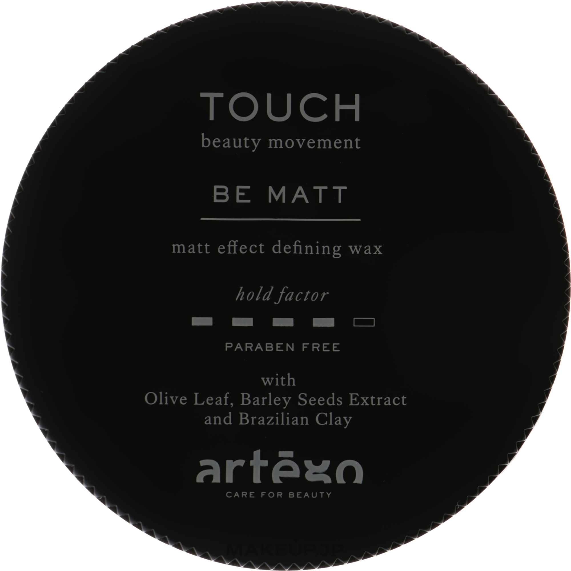 Matte Medium Hold Hair Wax - Artego Touch Be Matt — photo 100 ml