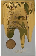 Pedicure Set - Voesh Deluxe Golden Glimmer Pedi In A Box 5 in 1 — photo N2