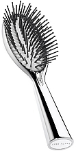 Fragrances, Perfumes, Cosmetics Chromed Hair Brush - Acca Kappa Chromed Hairbrush Small