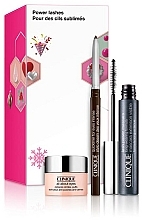 Fragrances, Perfumes, Cosmetics Clinique Power Lashes Set - Clinique Power Lashes Set (mascara/6ml+ eye/pencil/0.14g + eye/cr/5ml)