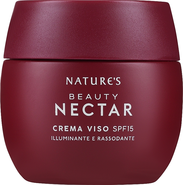 Brightening & Firming Face Cream SPF15 - Nature's Beauty Nectar Illuminating and Firming Face Cream — photo N1