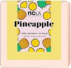 Pineapple Lip Gloss - NCLA Beauty Balm Babe Pineapple Lip Balm — photo N3