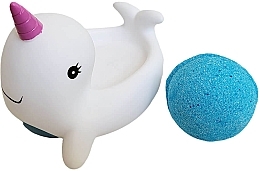 Set 'Whale with Horn' - Bohemia Gifts Kids Bomb & Toy Set — photo N2