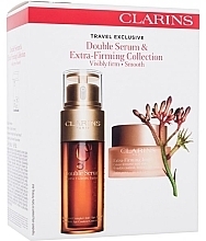 Fragrances, Perfumes, Cosmetics Set - Clarins Double Serum & Extra-Firming Collection Set (ser/50ml + day/cr/50ml)