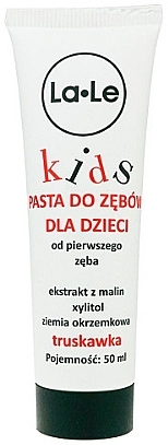 Kids Toothpaste 'Strawberry' - La-Le Mint Toothpaste — photo N1