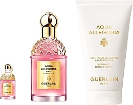 Guerlain Aqua Allegoria Forte Florabloom - Set (edp/75ml + b/lot/75ml + edp/7.5ml) — photo N1