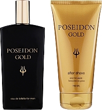 Instituto Español Poseidon Gold - Set (edt/150ml + after/shave/150ml) — photo N2