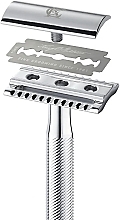 Razor with Double Blade and 5 Blades - Gillette King C. — photo N4
