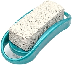 Natural Pumice Stone & Brush PF-01,blue - Beauty LUXURY — photo N4