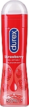 Fragrances, Perfumes, Cosmetics Intimate Gel Lubricant with Strawberry Scent - Durex Play Sweet Strawberry