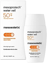 Moisturizing Face Sunscreen - Mesoestetic Mesoprotech Hydra Cream SPF 50+ — photo N2