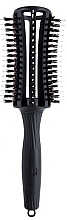 Brushing, medium, black - Olivia Garden Finger Brush Round Black Medium — photo N4