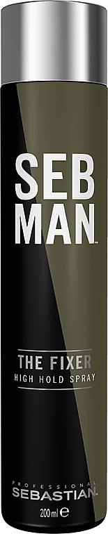 Men Hair Spray - Sebastian SebMan The Fixer High Hold Spray — photo N1