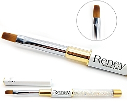 Fragrances, Perfumes, Cosmetics Manicure Flat Brush - Reney Cosmetics Pro Flat AN04