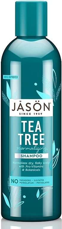 Normalizing Shampoo "Tea Tree" - Jason Natural Cosmetics Tea Tree Treatment Shampoo — photo N1