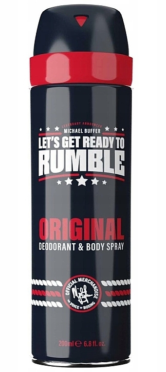 Deodorant Spray - Rumble Men Original Deodorant & Body Spray — photo N1