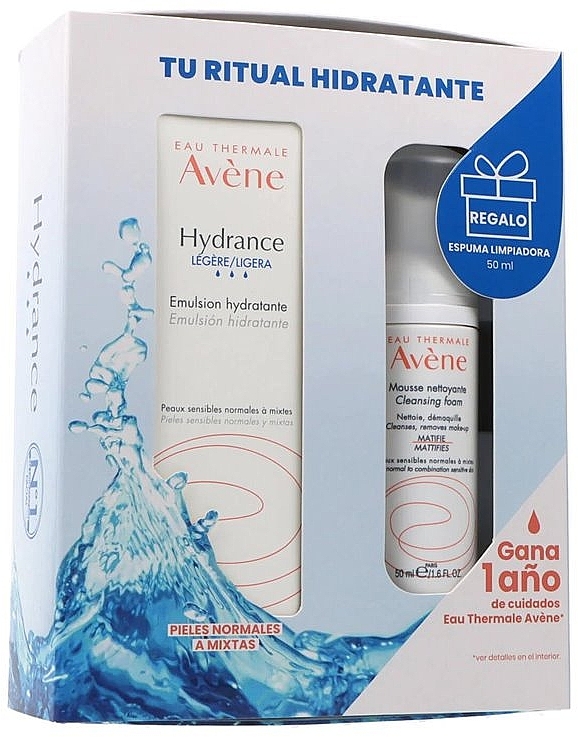 Set - Avene Hydrance (emuls/40ml + cleans/foam/50ml) — photo N1