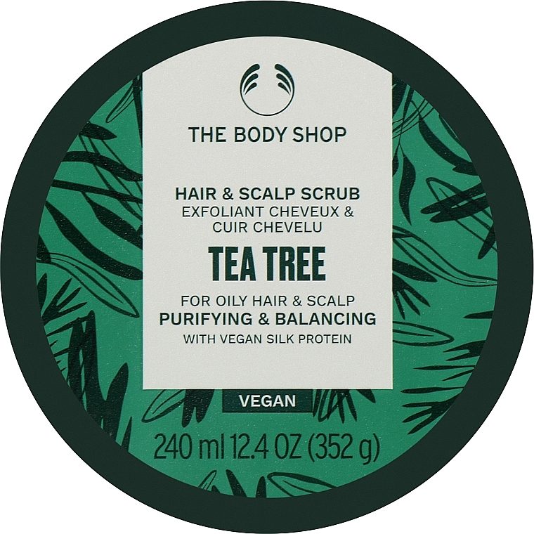 Hair & Scalp Scrub - The Body Shop Tea Tree Purifying & Balancing Hair & Scalp Scrub — photo N1