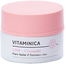 Fragrances, Perfumes, Cosmetics Cream-Balm for Dry and Sensitive Skin - Bioearth Vitaminica Omega 369+ Ceramide Face Balm (sample)