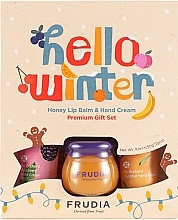 Fragrances, Perfumes, Cosmetics Set - Frudia Hello Winter Premium Gift Set (lip/balm/10ml + h/cr/2x30g)