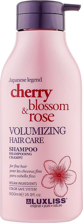 Volumizing Shampoo - Luxliss Volumizing Hair Care Shampoo — photo N3