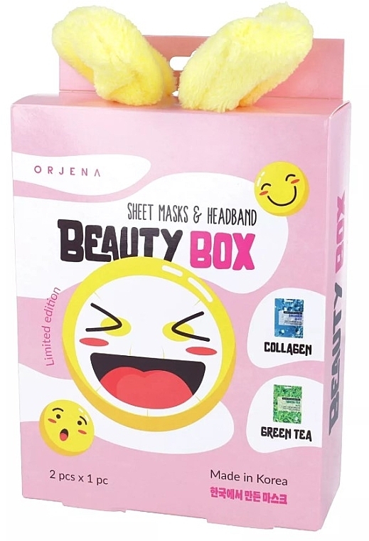 Set - Orjena Beauty Box (f/mask/2x23ml + hair band/1pc) — photo N1