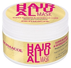 Blonde Hair Mask - Dermacol Hair Ritual Super Blonde Mask — photo N1