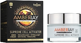 Amber Night Face Cream "Cell Activator" - Farmona Amberray Night Cream — photo N1