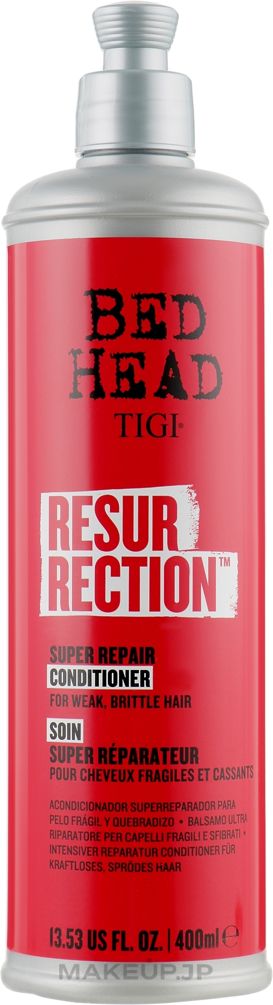 Conditioner for Weak & Brittle Hair - Tigi Bed Head Resurrection Super Repair Conditioner — photo 400 ml