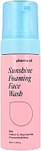 Fragrances, Perfumes, Cosmetics Face Cleansing Foam - Pharma Oil Sunshine Foaming Face Wash