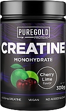 Fragrances, Perfumes, Cosmetics Creatine Monohydrate Powder, cherry-lime - PureGold Creatine Monohydrate Cherry Lim