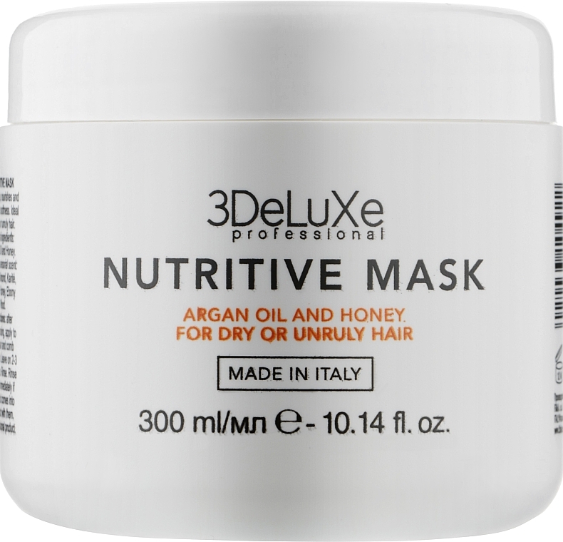 Mask for Dry & Damaged Hair - 3DeLuXe Nutritive Mask	 — photo N2