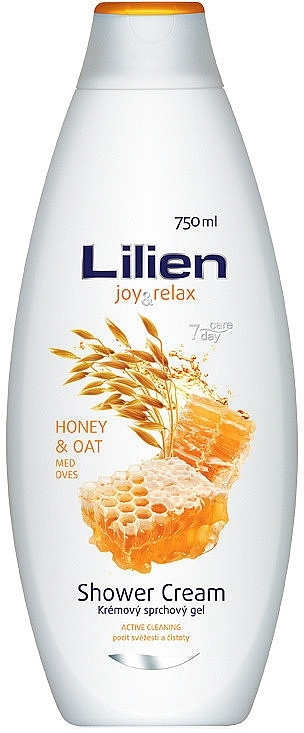 Honey and Oat Shower Cream-Gel - Lilien Honey & Oat Shower Gel — photo N1