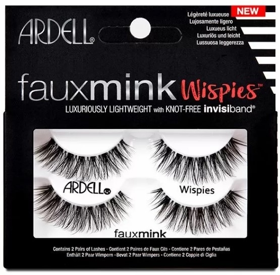 False Lashes Set - Ardell Faux Mink Multipack Twin Pack Wispies — photo 4 szt.