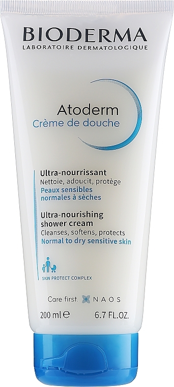 Cleansing Cream - Bioderma Atoderm Ultra-Nourishing Shower Cream — photo N1