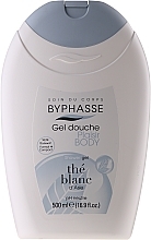 Fragrances, Perfumes, Cosmetics White Tea Shower Gel - Byphasse Plaisir White Tea Shower Gel