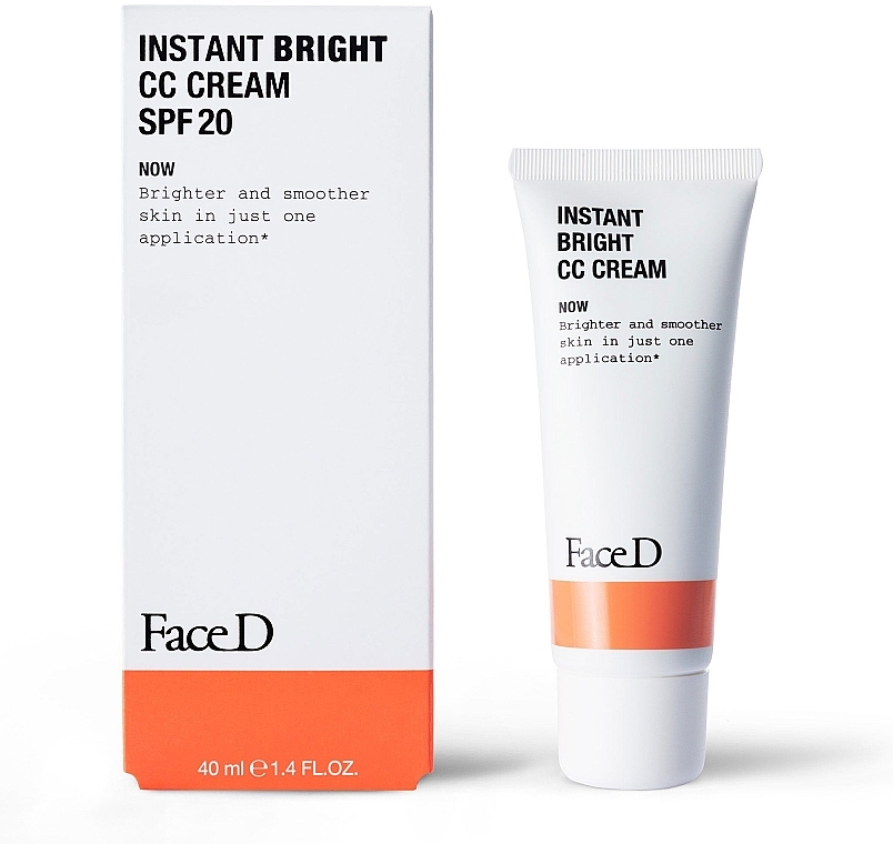 CC Cream - FaceD Instant Bright CC Cream SPF 20 — photo N1