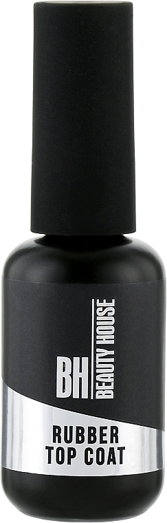 Rubber Top Coat - Beauty House Rubber Top Coat — photo N1