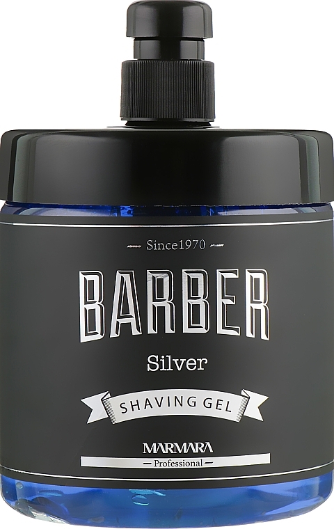 Shaving Gel - Marmara Barber Shaving Gel Silver — photo N1