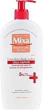 Fragrances, Perfumes, Cosmetics Nourishing Body Milk - Mixa Cica Repair Extra Rich Body Lotion