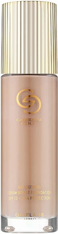 Anti-Aging Foundation with Prebiotic Serum - Oriflame Giordani Gold Age Defying SPF 12+ UVA — photo N1