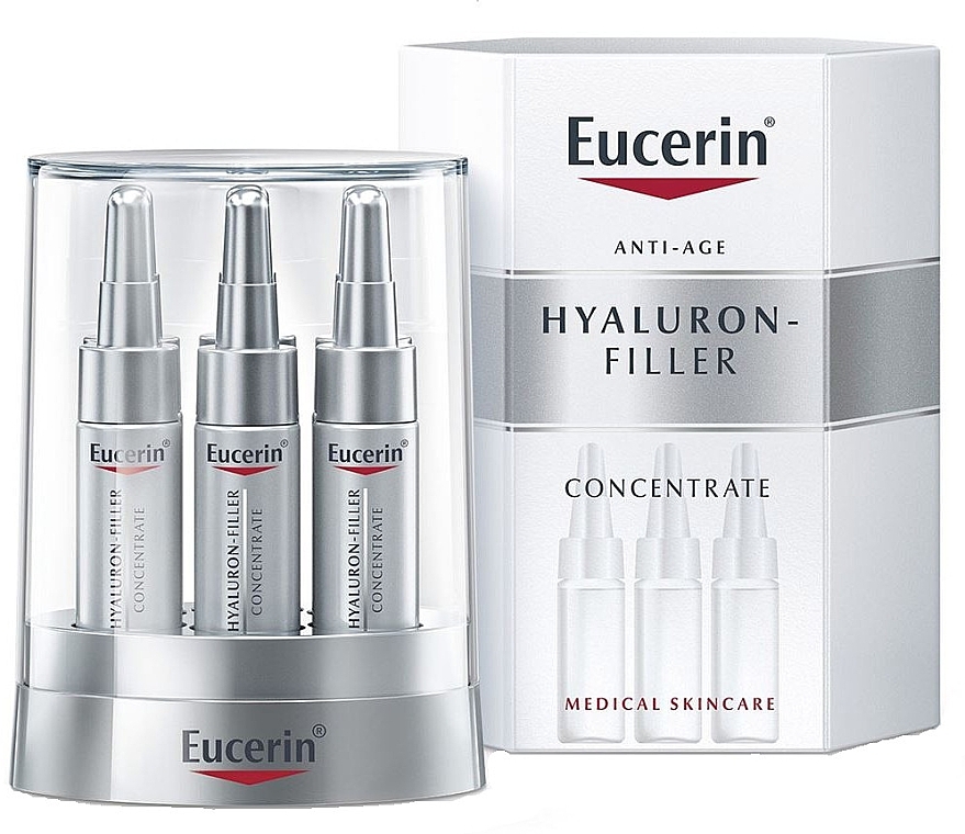 Concentrated Hyaluronic Acid Ampoules - Eucerin Hyaluron-Filler Concentrate — photo N1