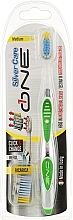 Whitening One Toothbrush, medium, green - Silver Care — photo N1