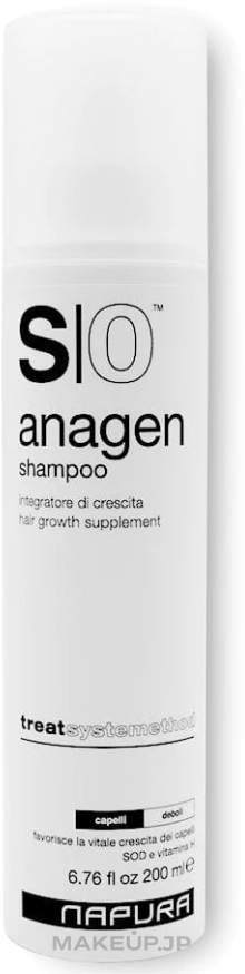 Firming Shampoo with Growth Activator - Napura S0 Anagen Shampoo — photo 200 ml