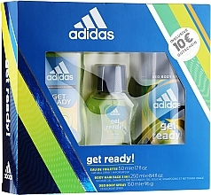 Fragrances, Perfumes, Cosmetics Adidas Get Ready for Him - Set (edt/50ml + deo/150ml + s/g/250ml)